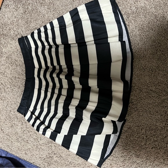 Forever 21 F21 Striped A-Line Mini Skirt - Picture 1 of 3
